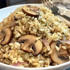 Mushroom & Brown Rice Pilaf: 7 Comforting Reasons to Try