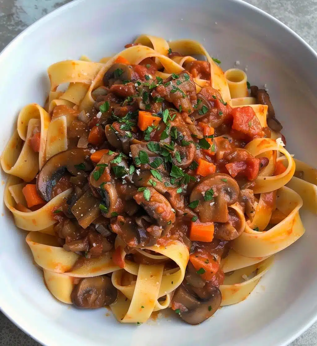 Mushroom Ragu - detail 1