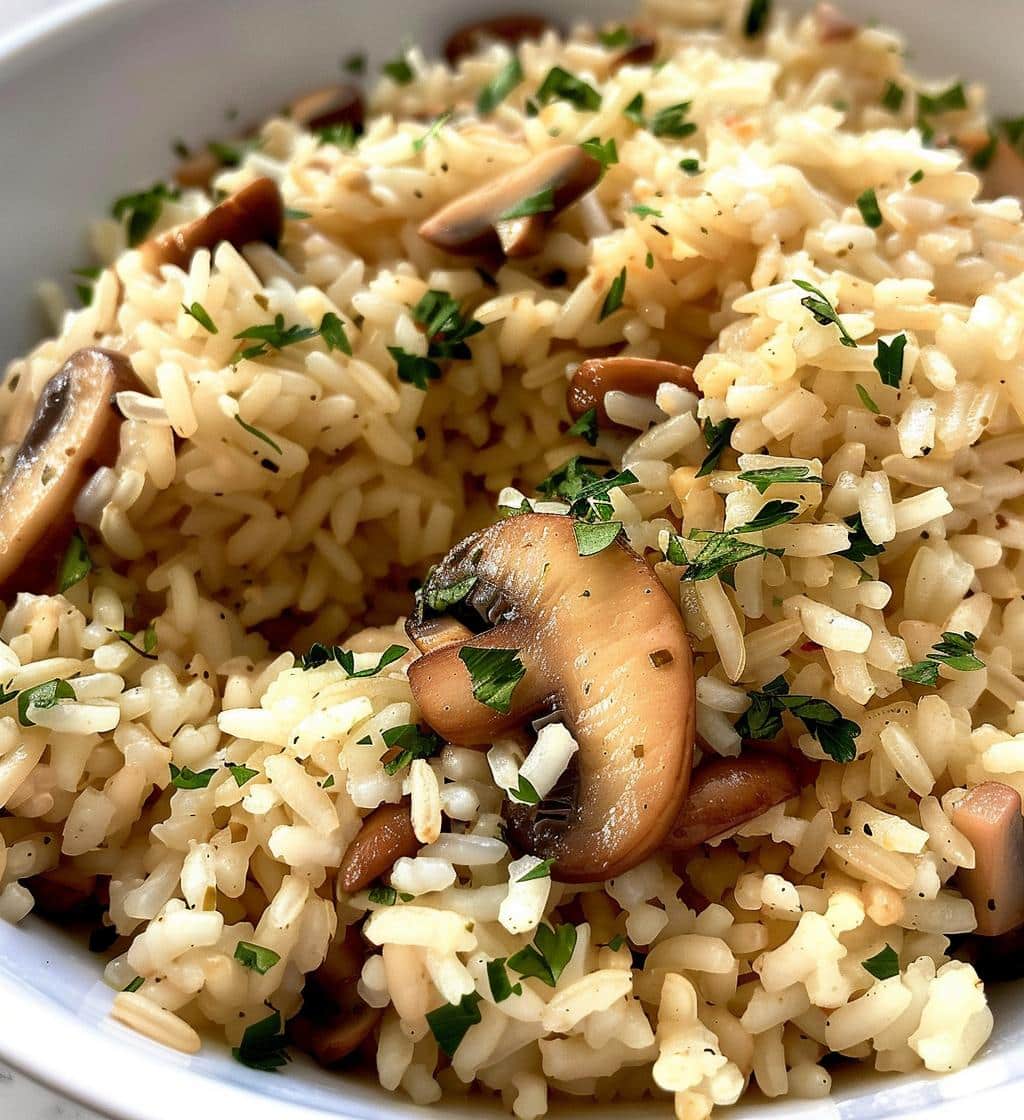 Mushroom Rice