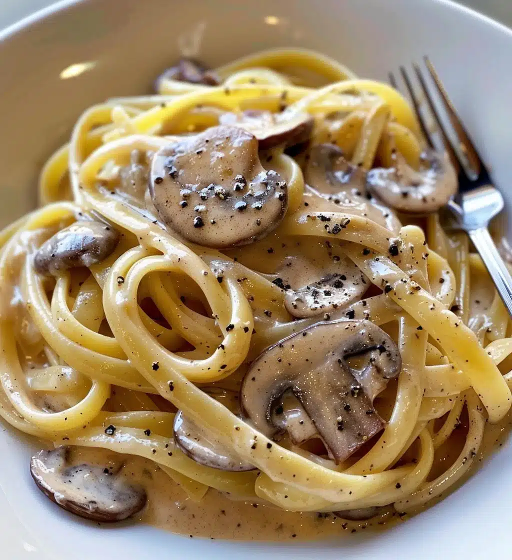 Mushroom Stroganoff - detail 1