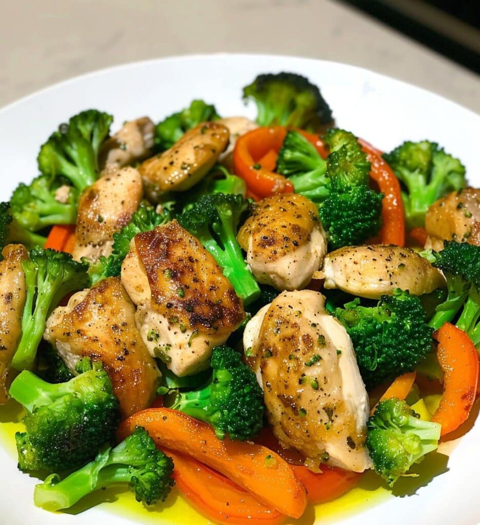 One-Pan Chicken & Veggies