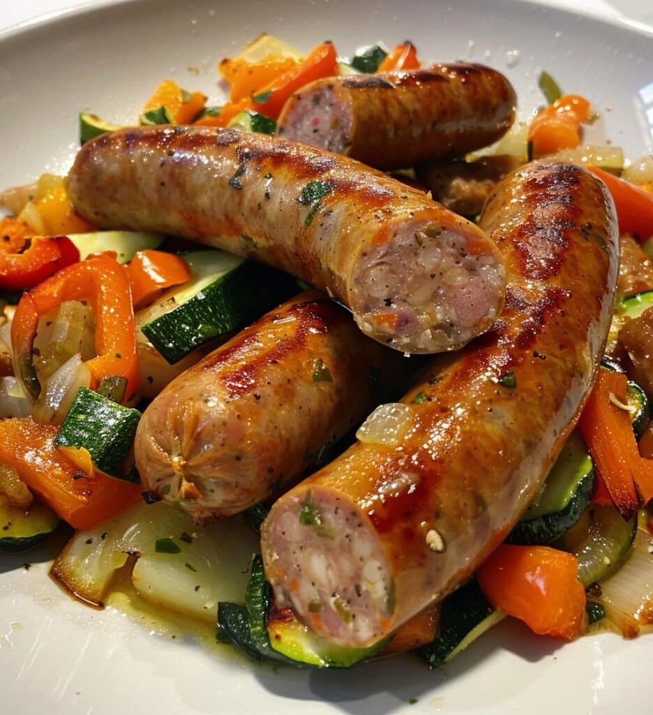 One-Pan Sausage & Veggie Bake