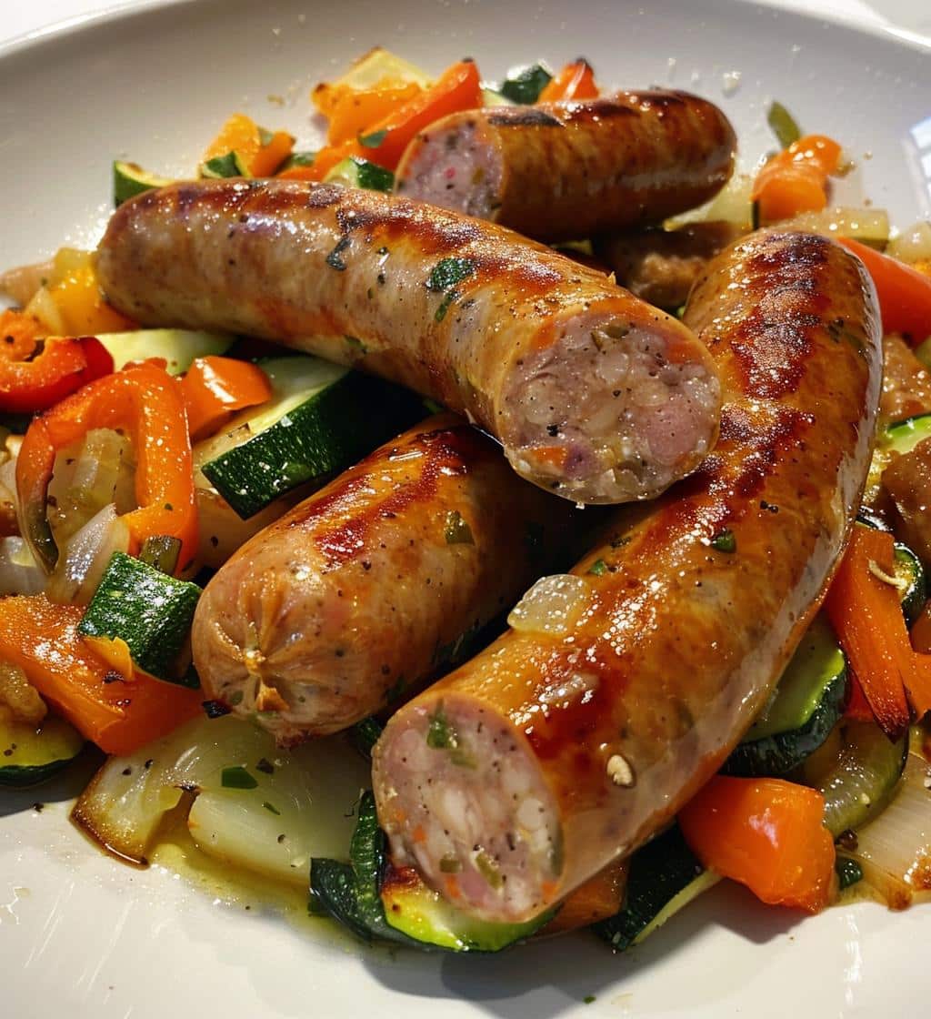 One-Pan Sausage & Veggie Bake