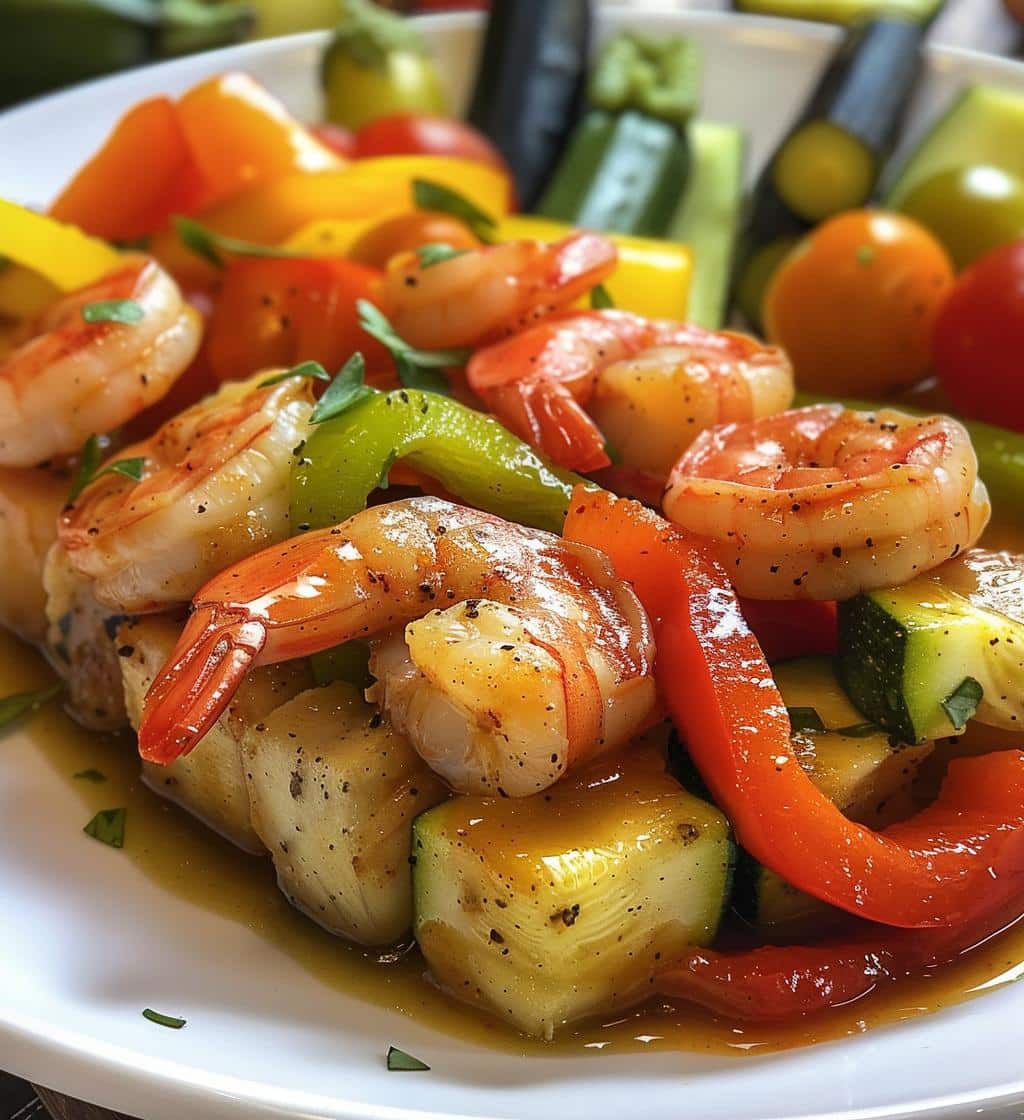 One-Pan Shrimp & Veggies