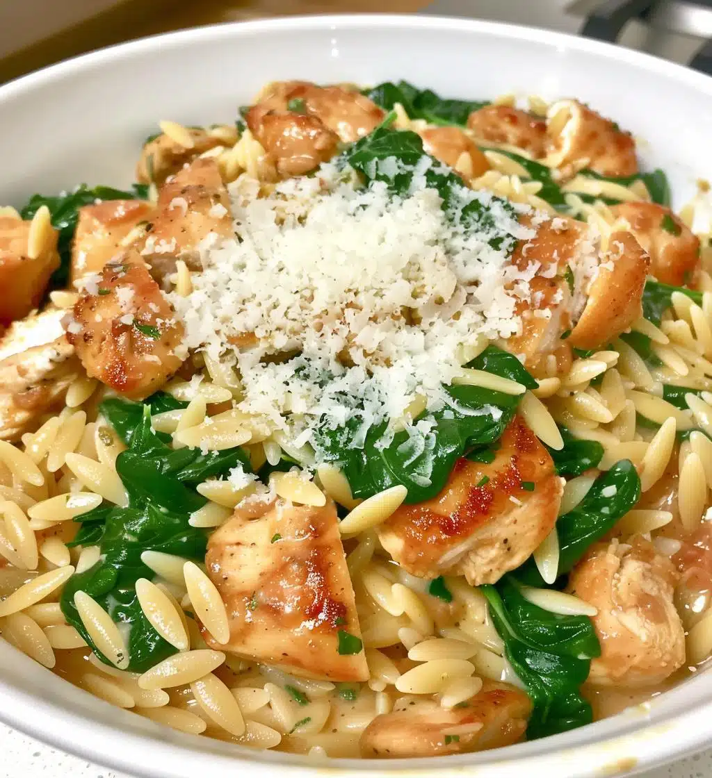 One-Pot Creamy Orzo Chicken - detail 1