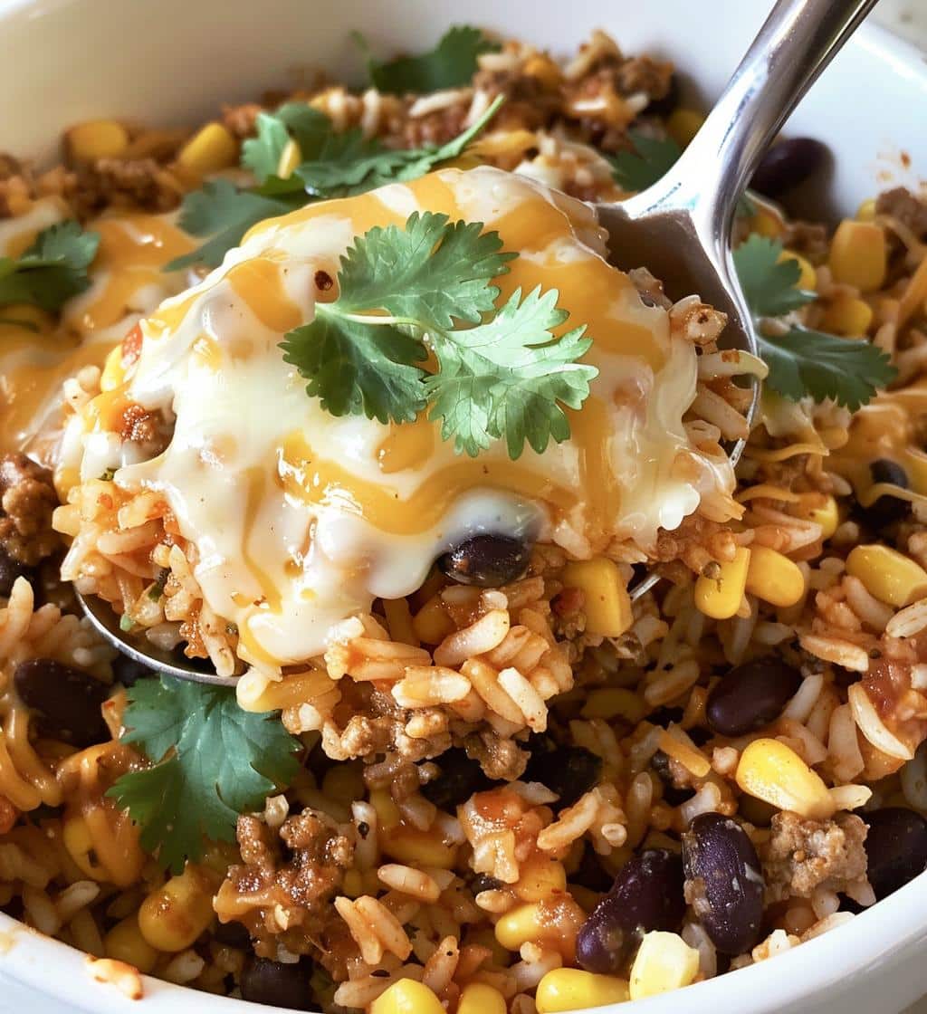 One-Pot Taco Rice - detail 1