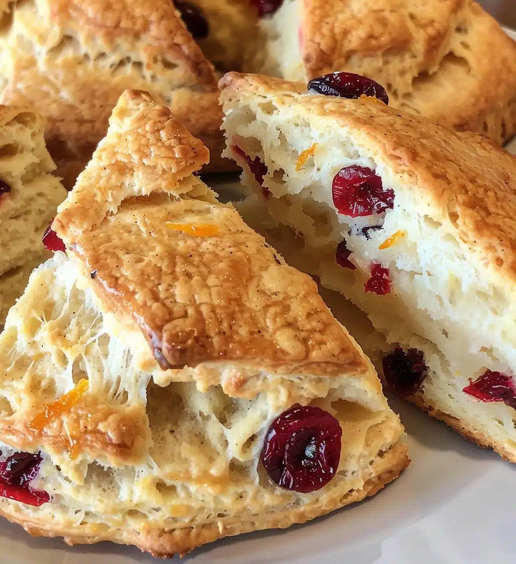 Orange cardamom scones - detail 1