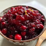 Orange cranberry sauce