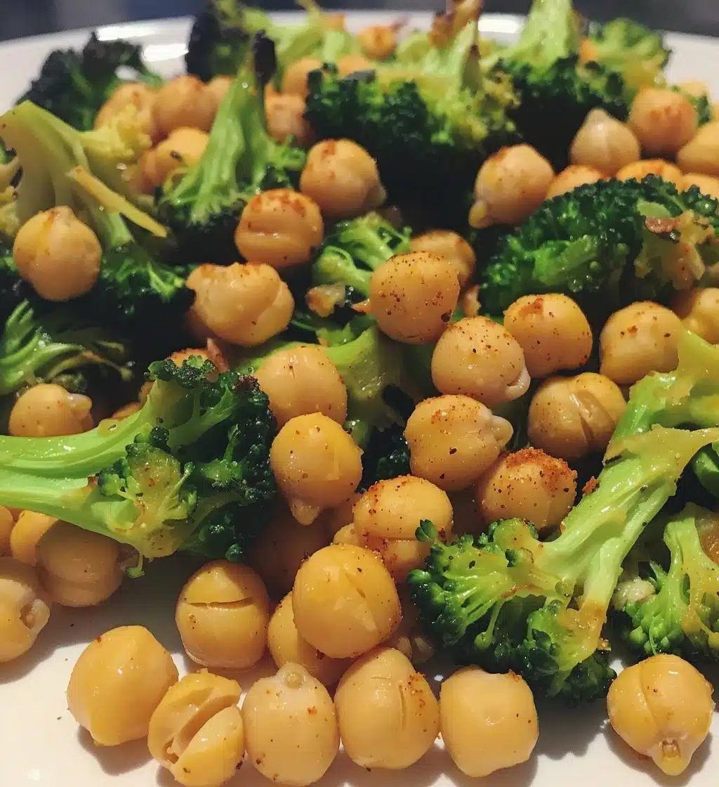 Oven-Roasted Chickpeas & Broccoli - detail 1