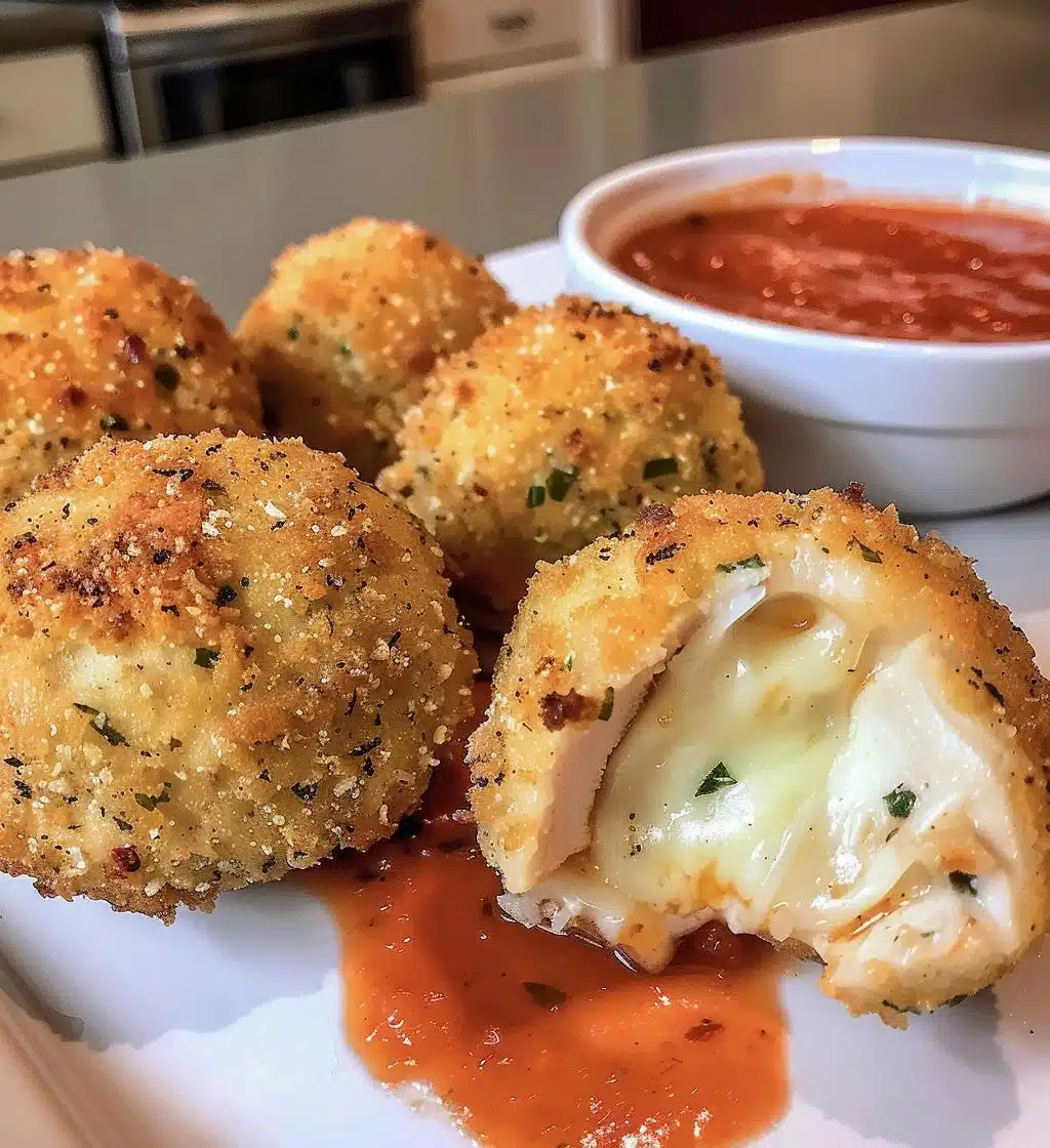 Parmesan Chicken Bombs - detail 1