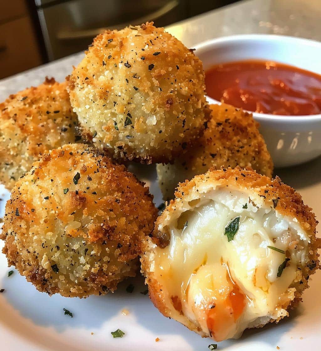 Parmesan Chicken Bombs