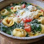 Parmesan Tortellini Soup