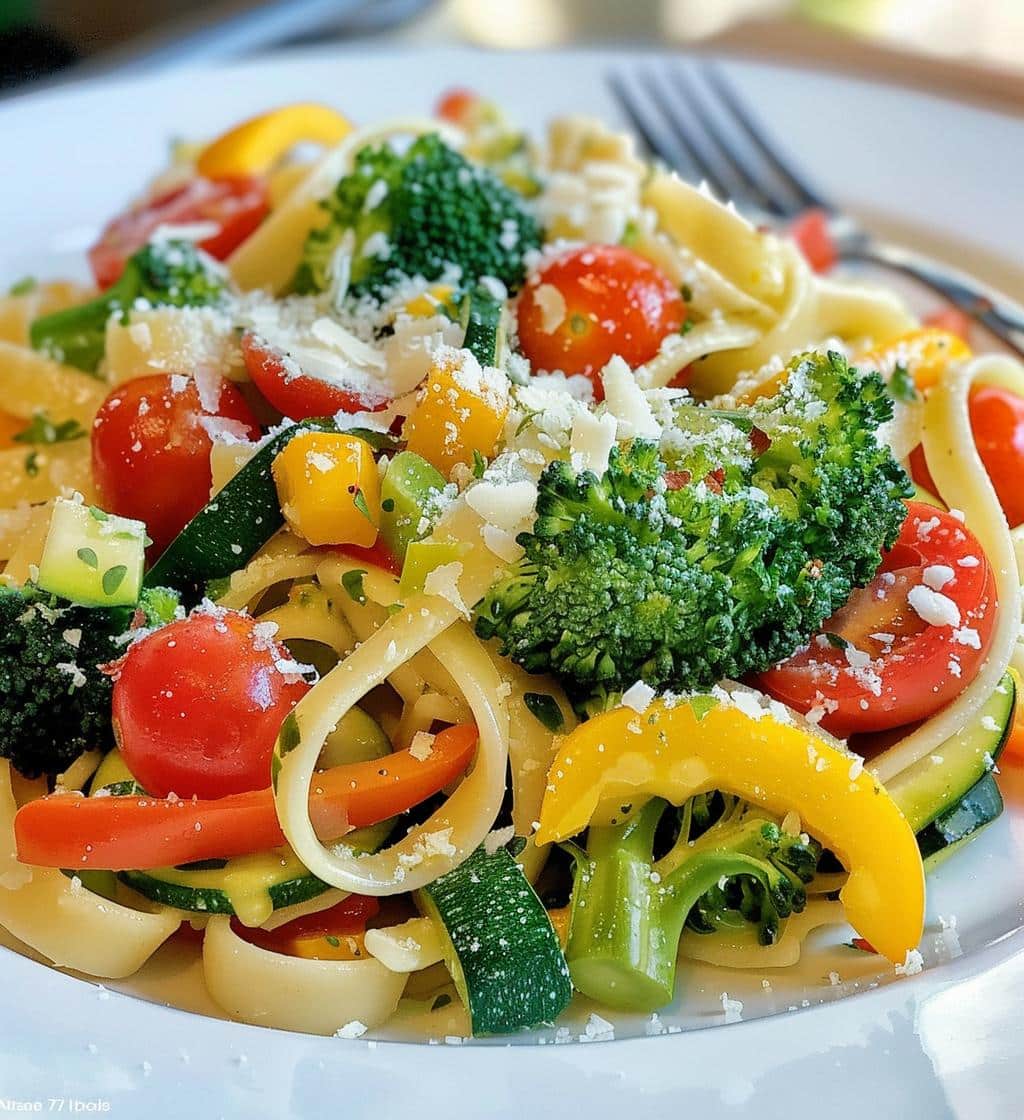 Pasta Primavera - detail 1