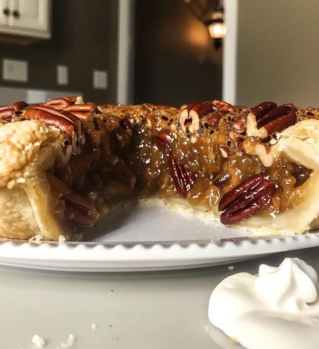 Pecan Pie Cobbler - detail 1