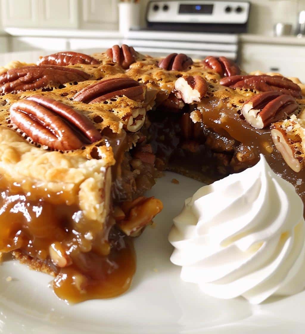 Pecan Pie Dump Cake - detail 1