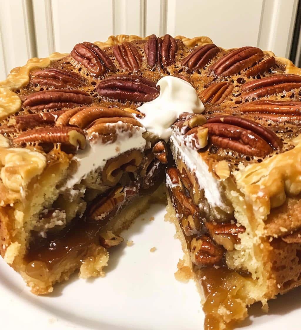 Pecan Pie Dump Cake