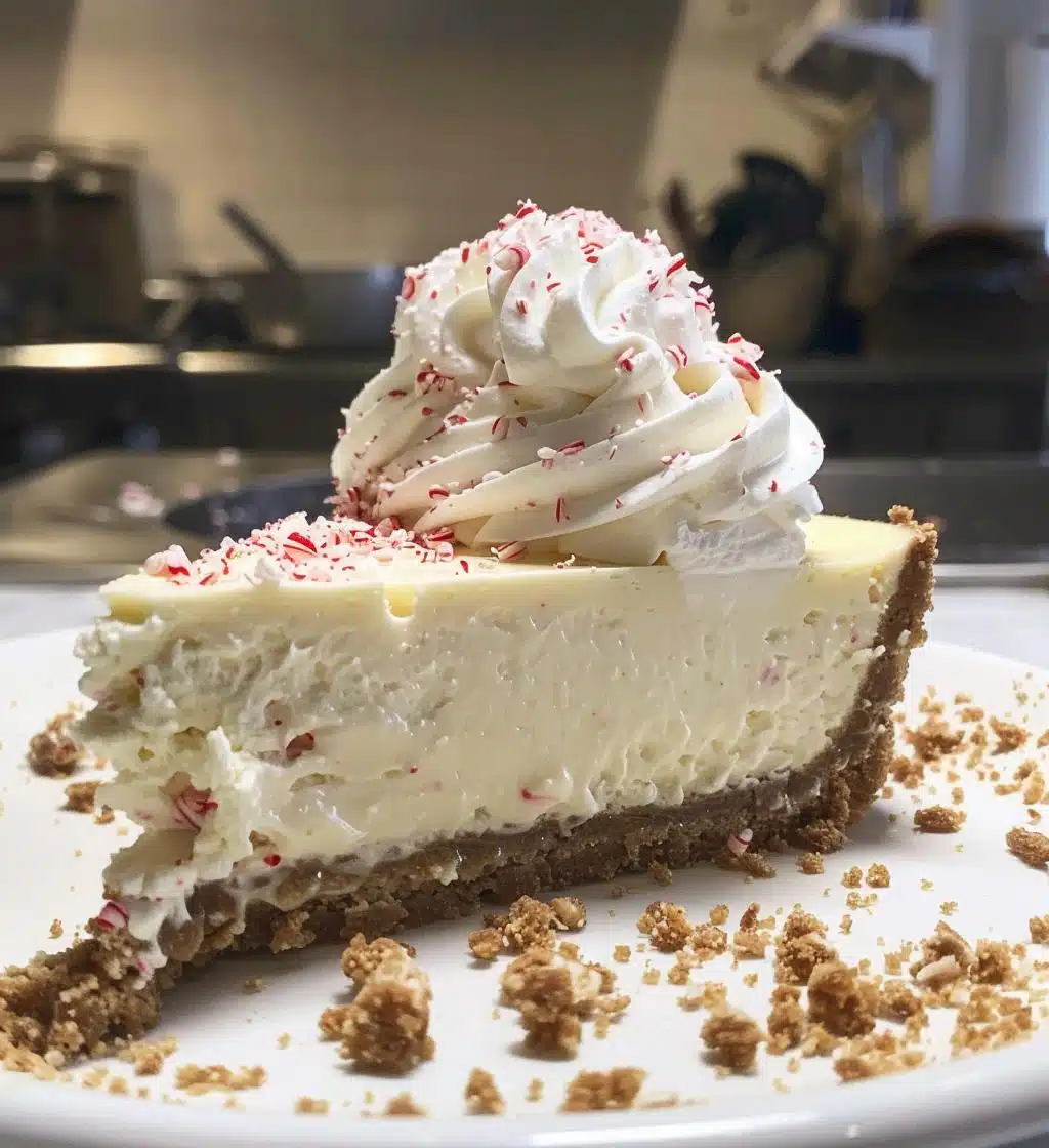 Peppermint cheesecake - detail 1