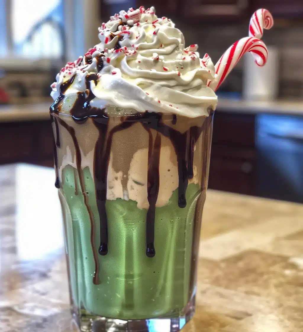 Peppermint milkshake - detail 1