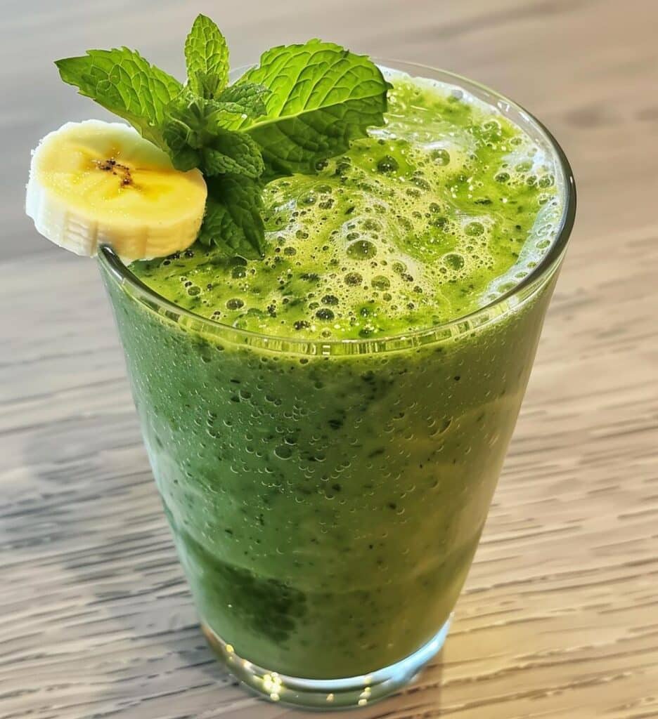 Peppermint smoothie
