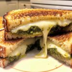 Pesto Grilled Cheese