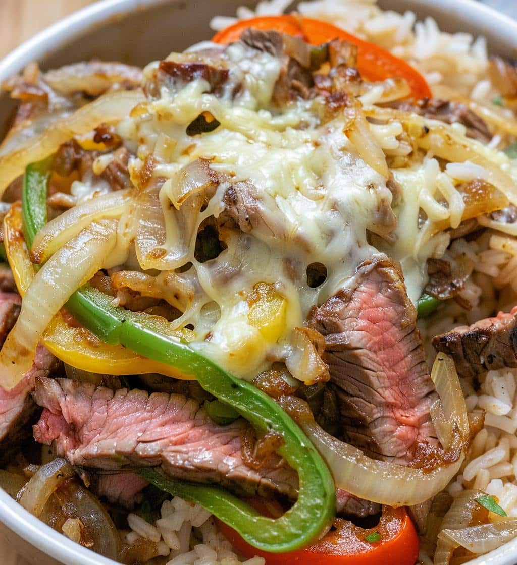 Philly Cheesesteak Bowls