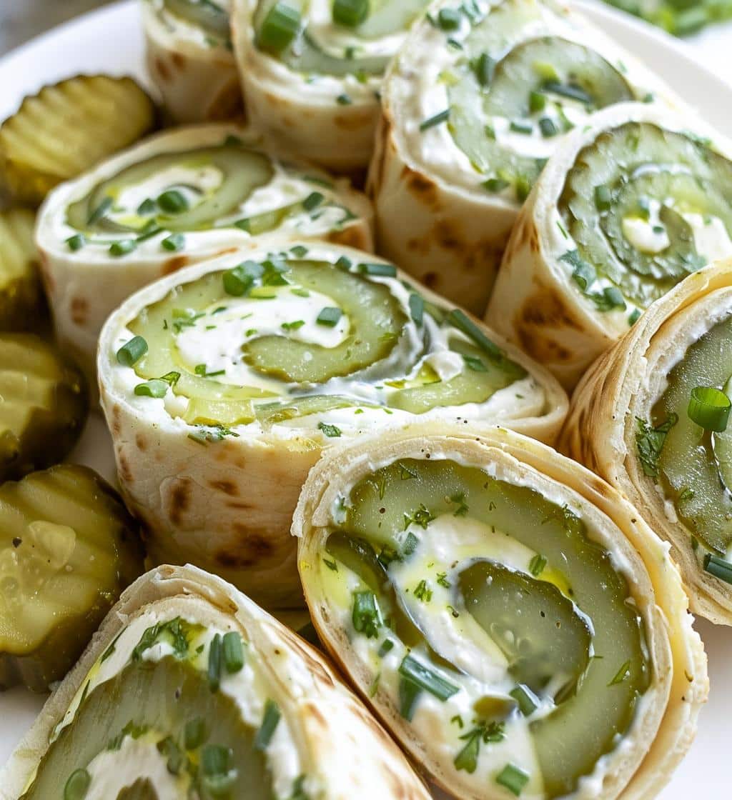 Pickle Dip Pinwheels - detail 1