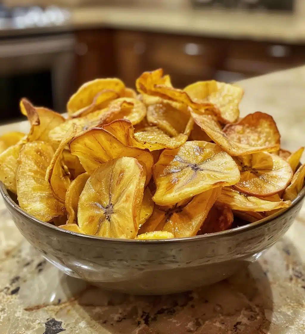 Plantain Oven Chips - detail 1