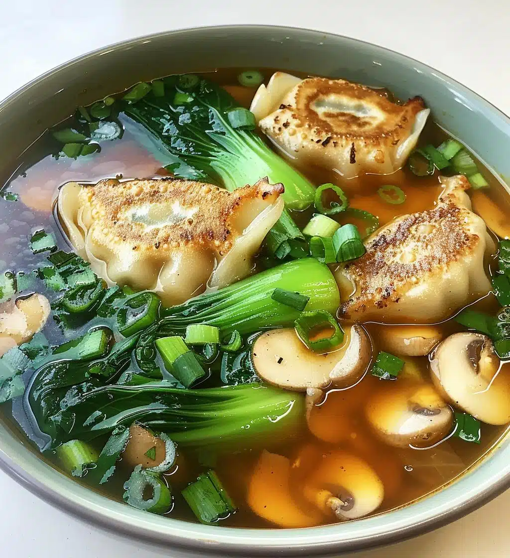 Potsticker Soup - detail 1