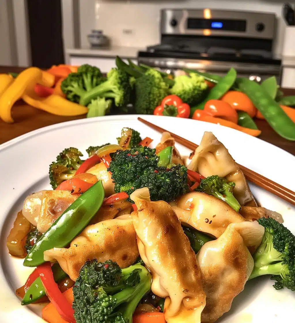 Potsticker Stir Fry - detail 1