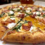 Prosciutto Honey Burrata Pizza