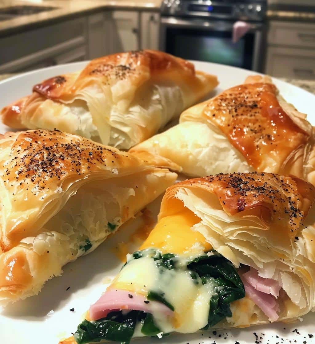 Puff pastry appetizers - detail 1