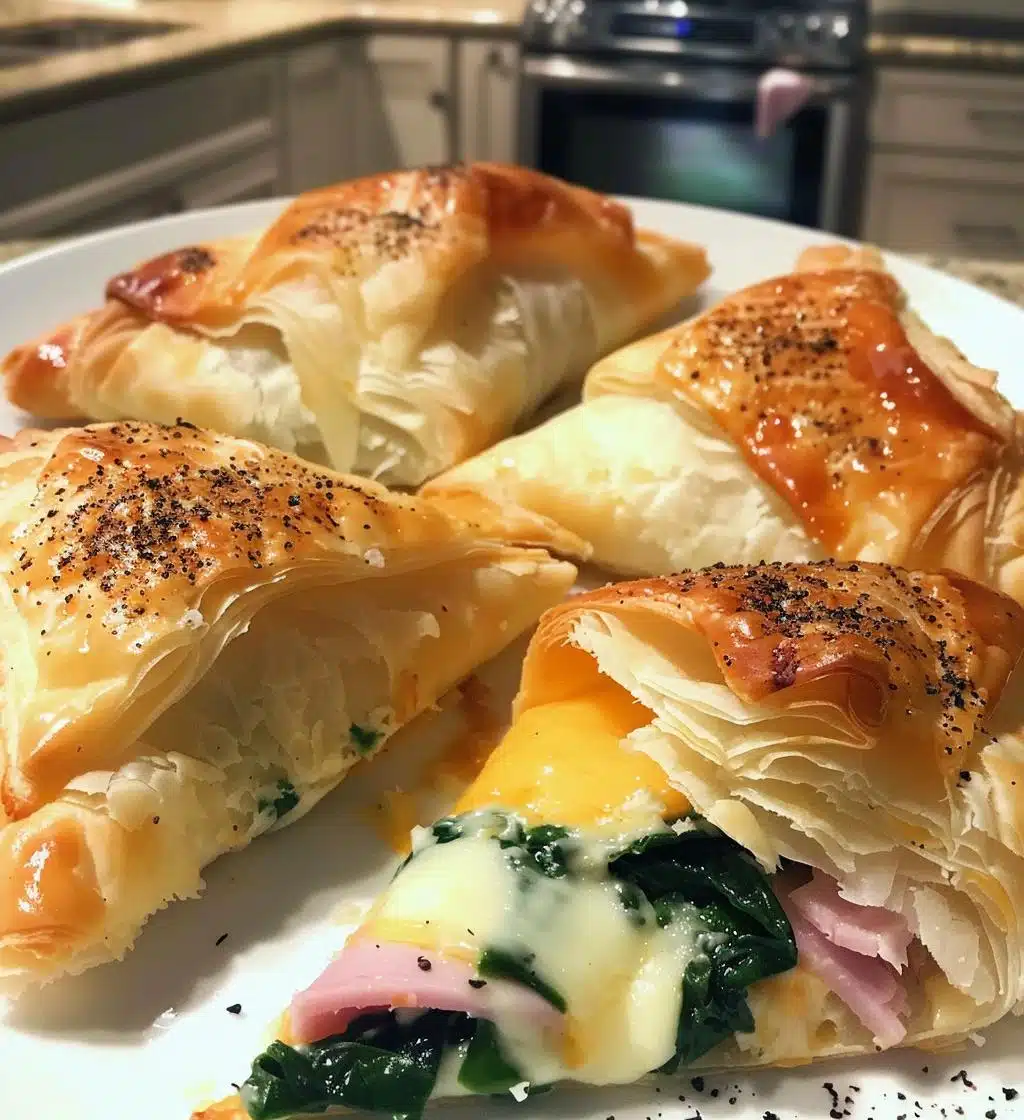 Puff pastry appetizers - detail 1