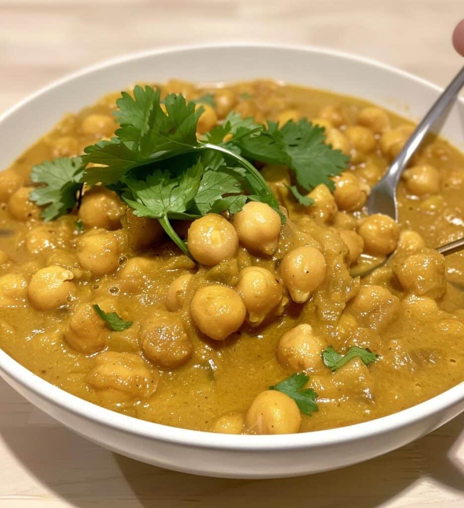 Quick Chickpea Curry