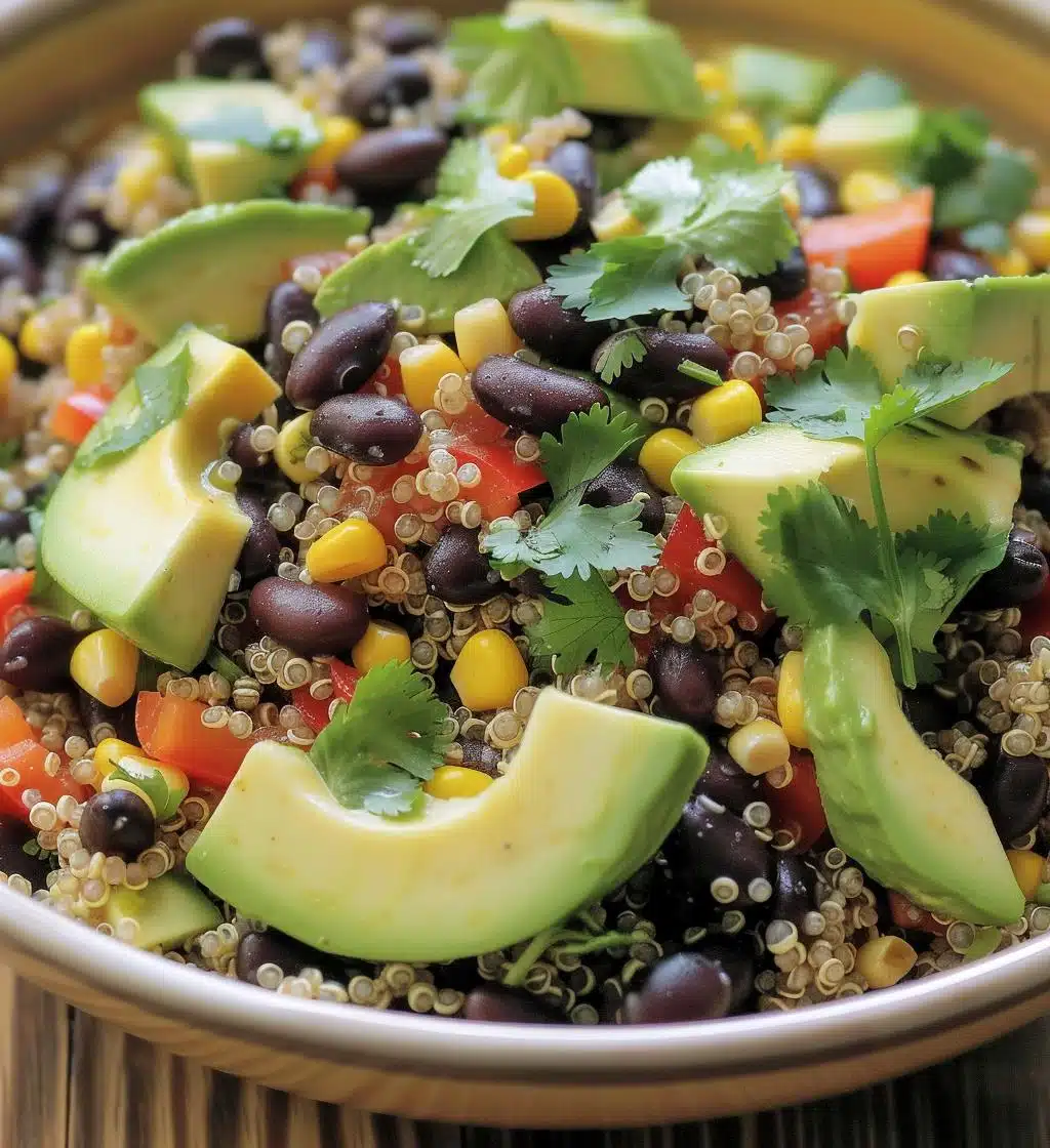 Quinoa Black Bean Fiesta Bowl - detail 1