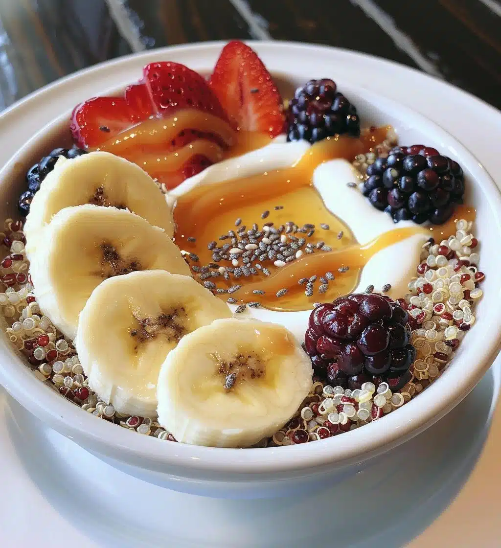 Quinoa Breakfast Bowl - detail 1