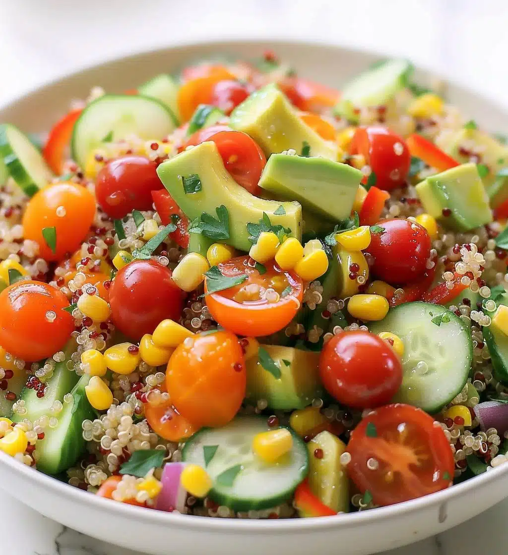 Quinoa Rainbow Power Salad - detail 1