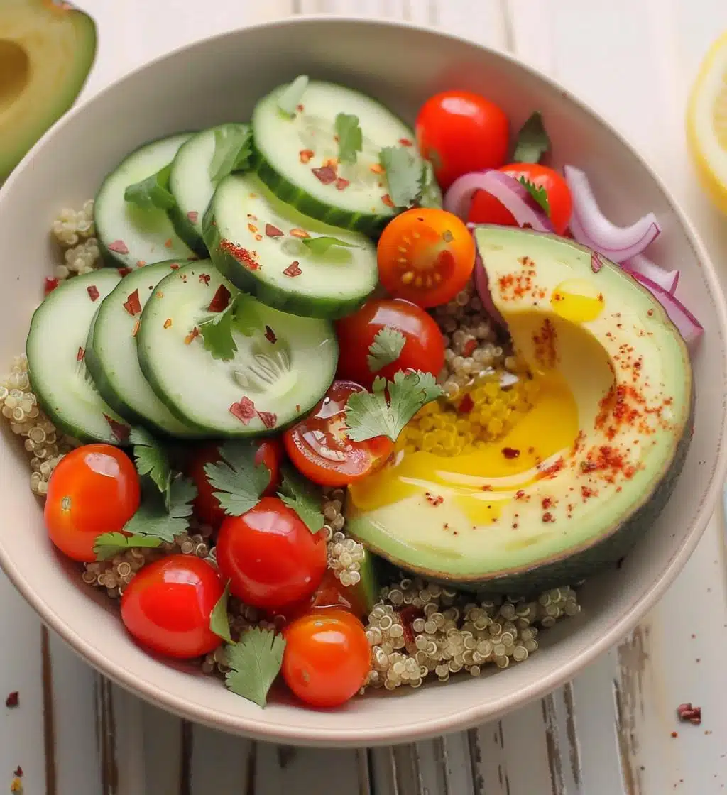 Quinoa Veggie Bowl - detail 1