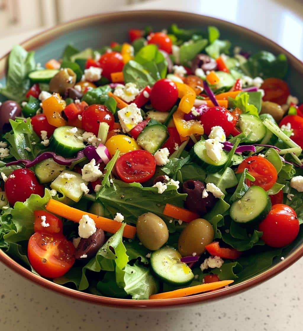 Rainbow Veggie Crunch Salad - detail 1