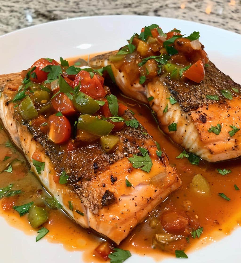 Red Snapper Creole Sauce - detail 1