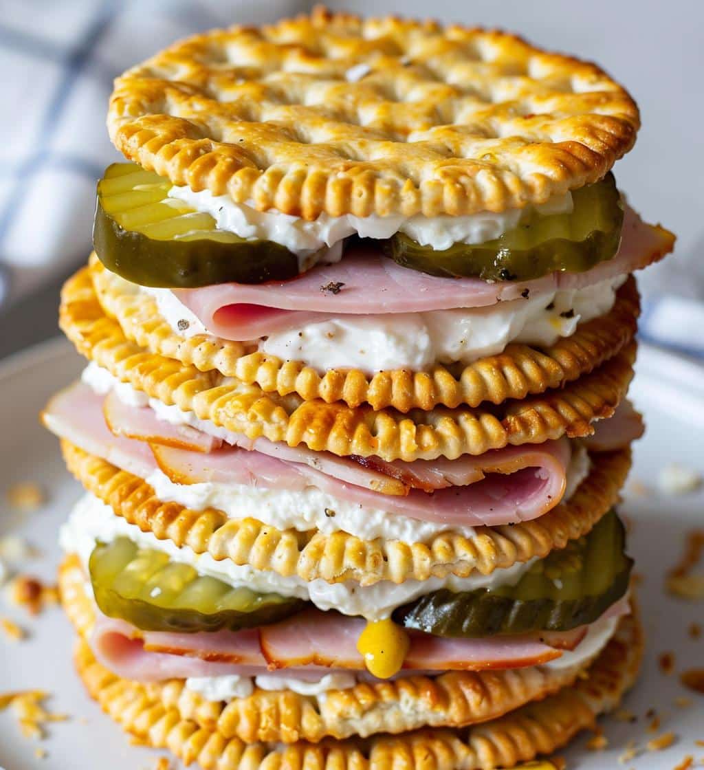 Ritz Cracker Sandwiches - detail 1