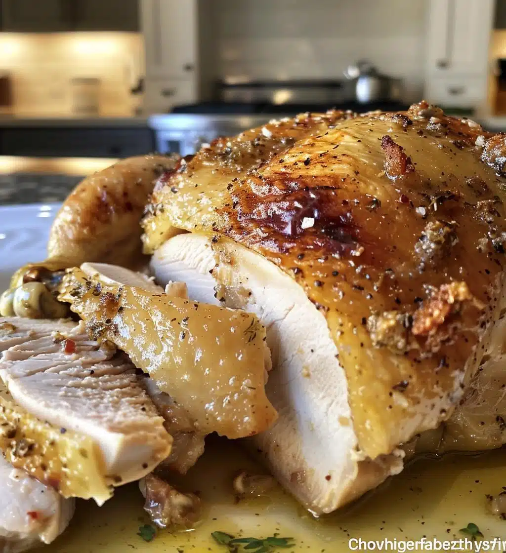 Roast chicken - detail 1