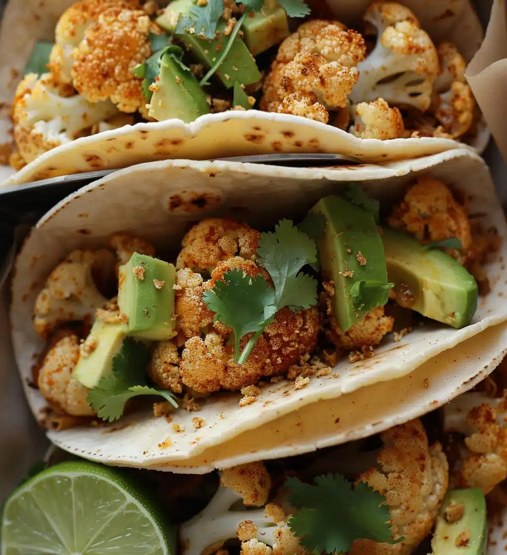 Roasted Cauliflower Tacos - detail 1
