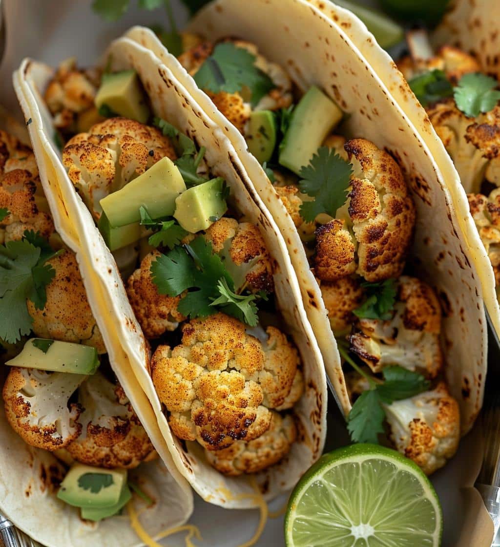 Roasted Cauliflower Tacos