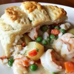 Seafood Biscuit Pot Pie