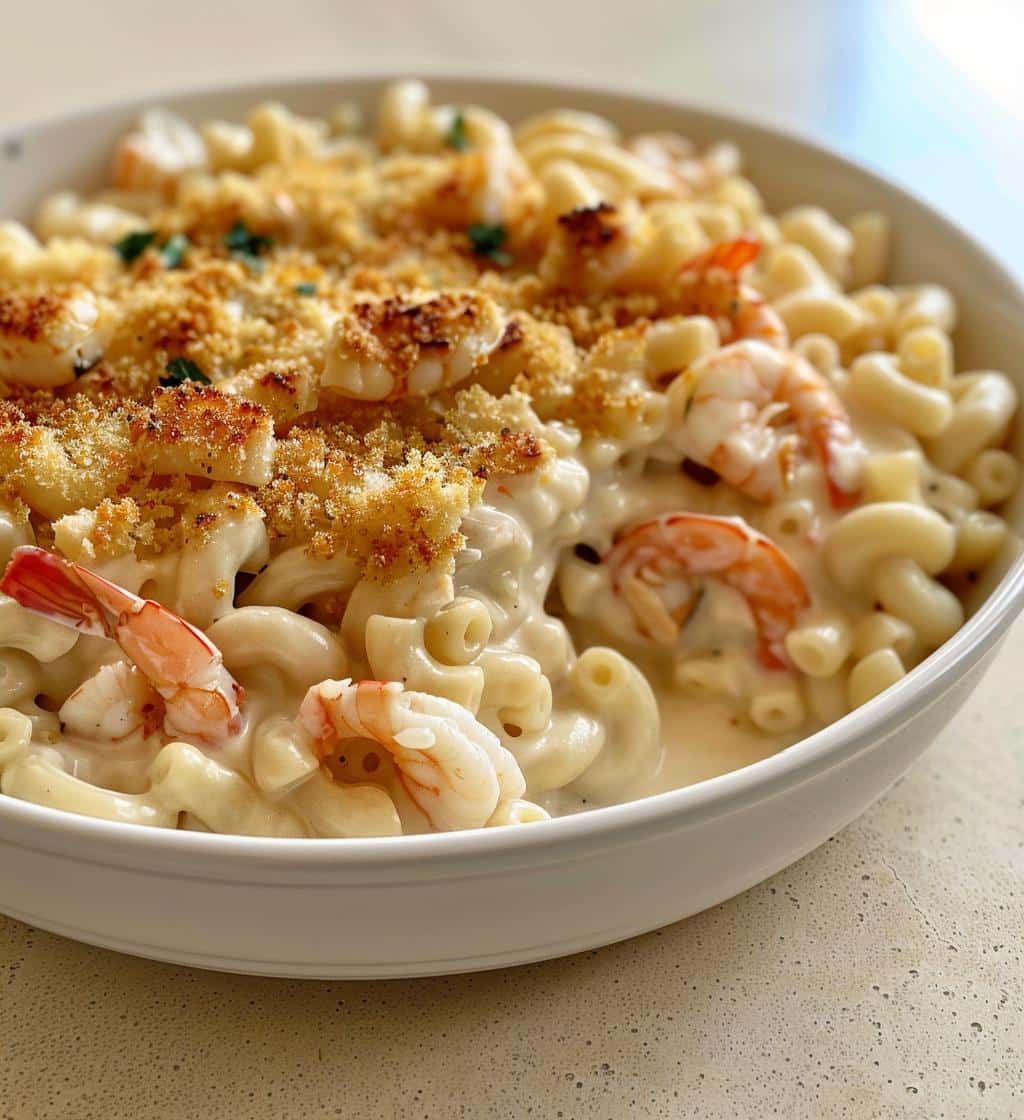 Seafood Mac and Cheese - detail 1
