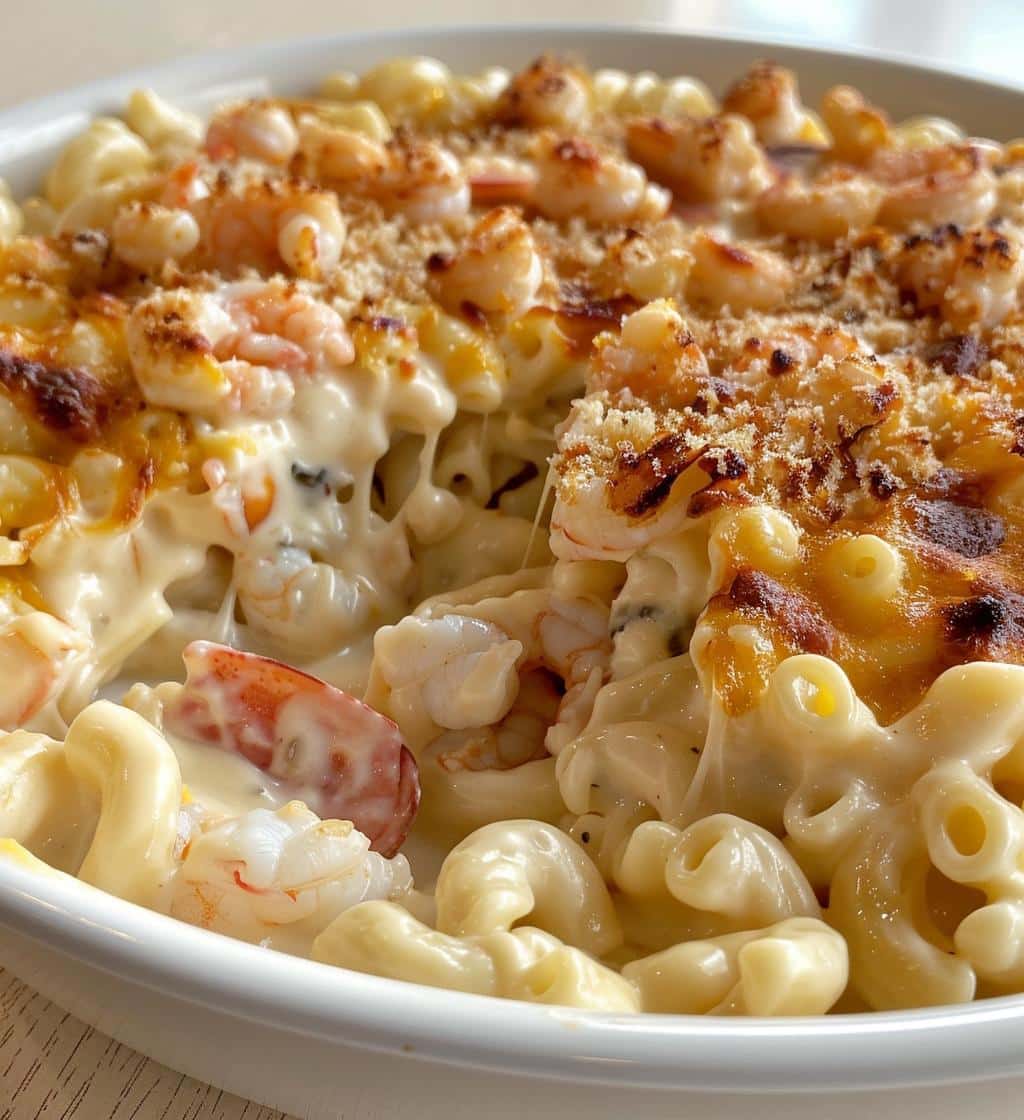 Seafood Mac and Cheese