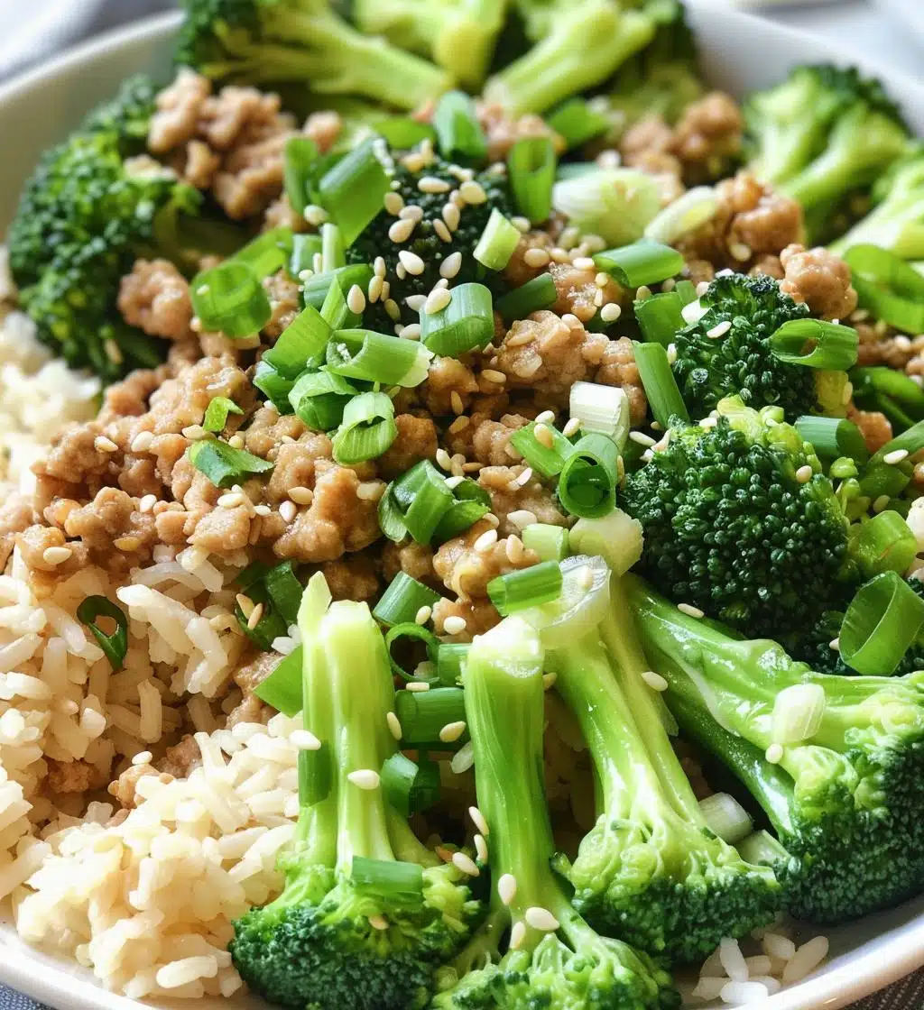 Sesame Ginger Ground Turkey Bowl - detail 1