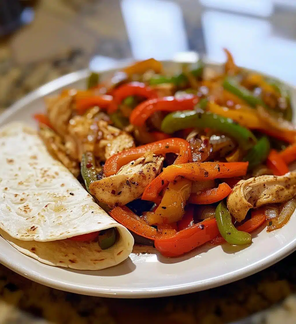 Sheet Pan Chicken Fajitas - detail 1