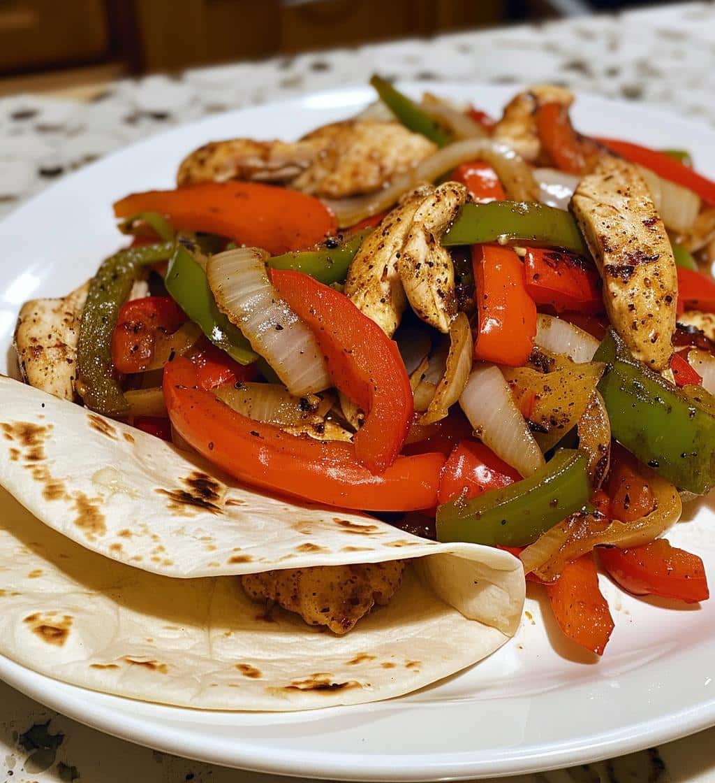Sheet Pan Chicken Fajitas