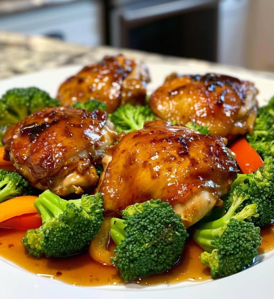 Sheet Pan Honey Garlic Chicken